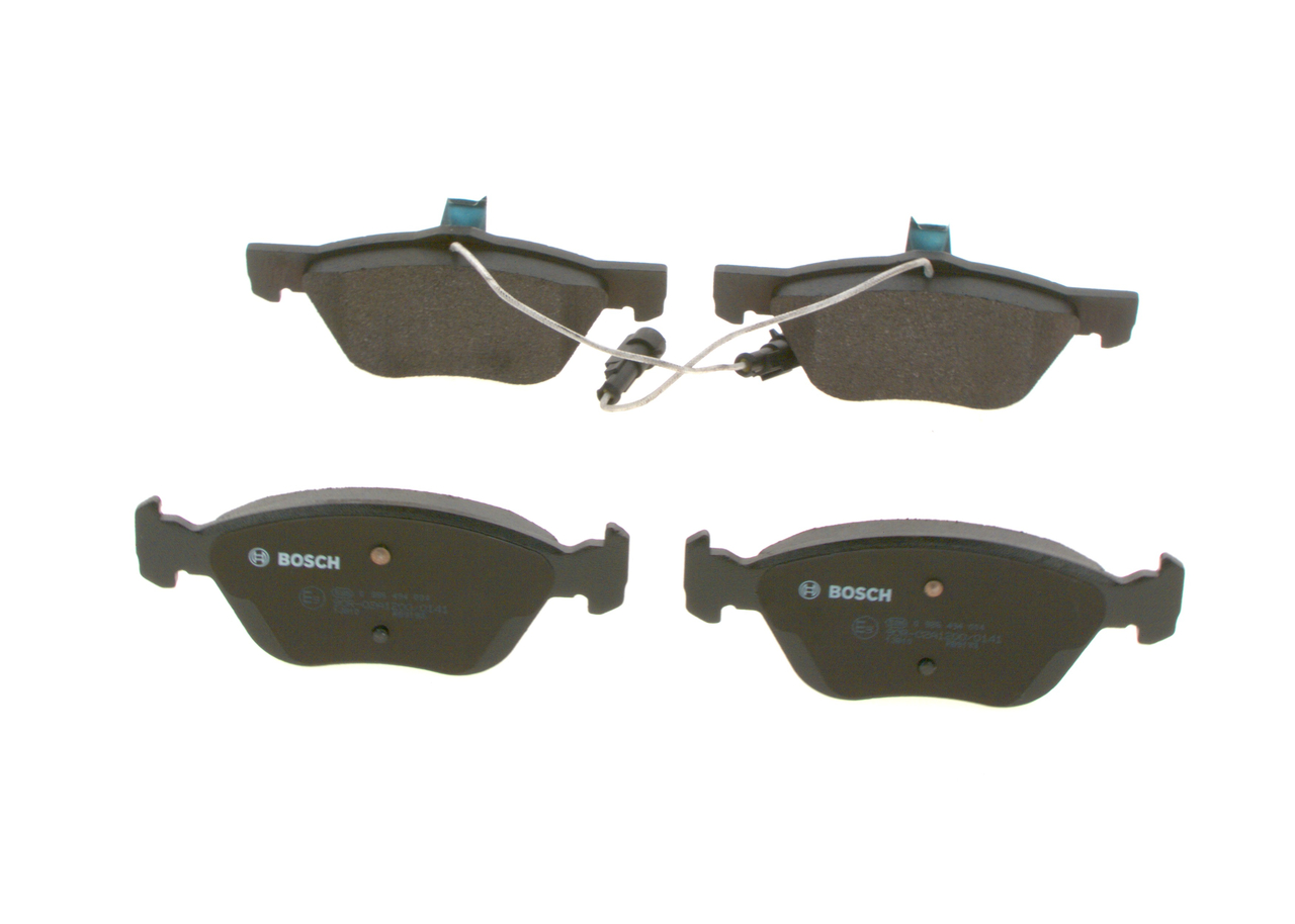 Brake Pad Set, disc brake - 0 986 494 004 BOSCH