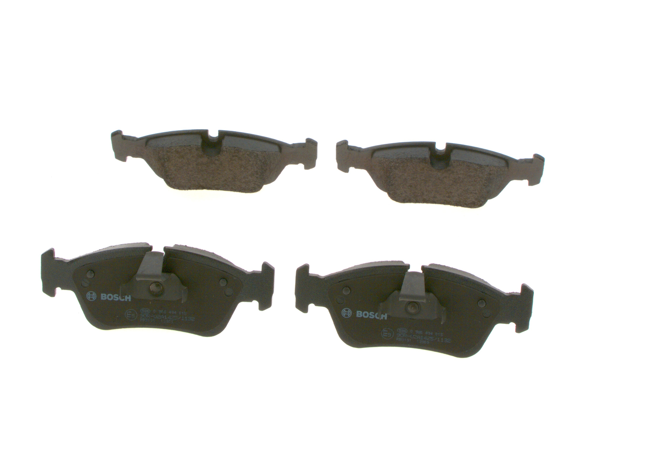 Bremsbelagsatz, Scheibenbremse - 0 986 494 015 BOSCH