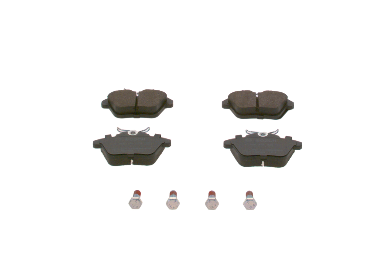 Комплект тормозных колодок, дисковый тормоз - 0 986 494 020 BOSCH