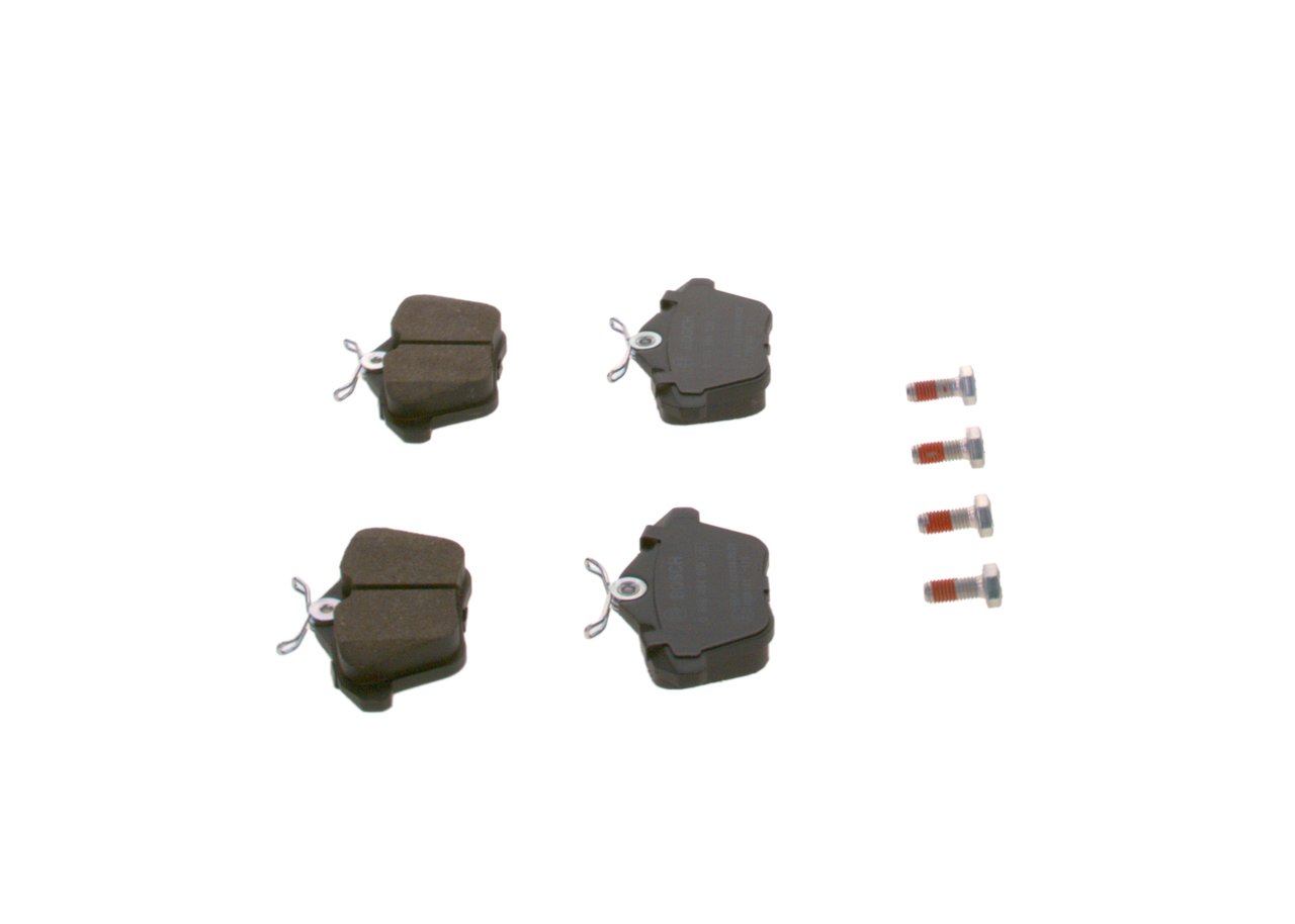 Brake Pad Set, disc brake - 0 986 494 020 BOSCH