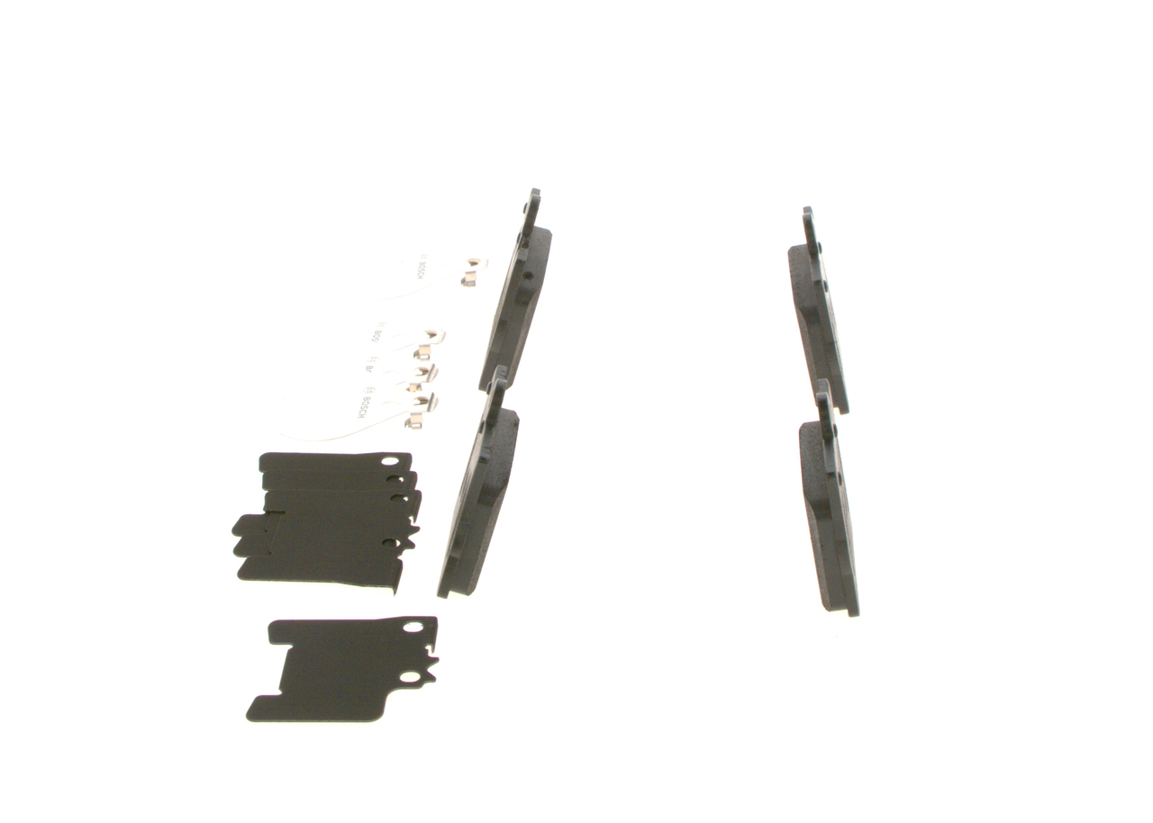 Brake Pad Set, disc brake - 0 986 494 022 BOSCH