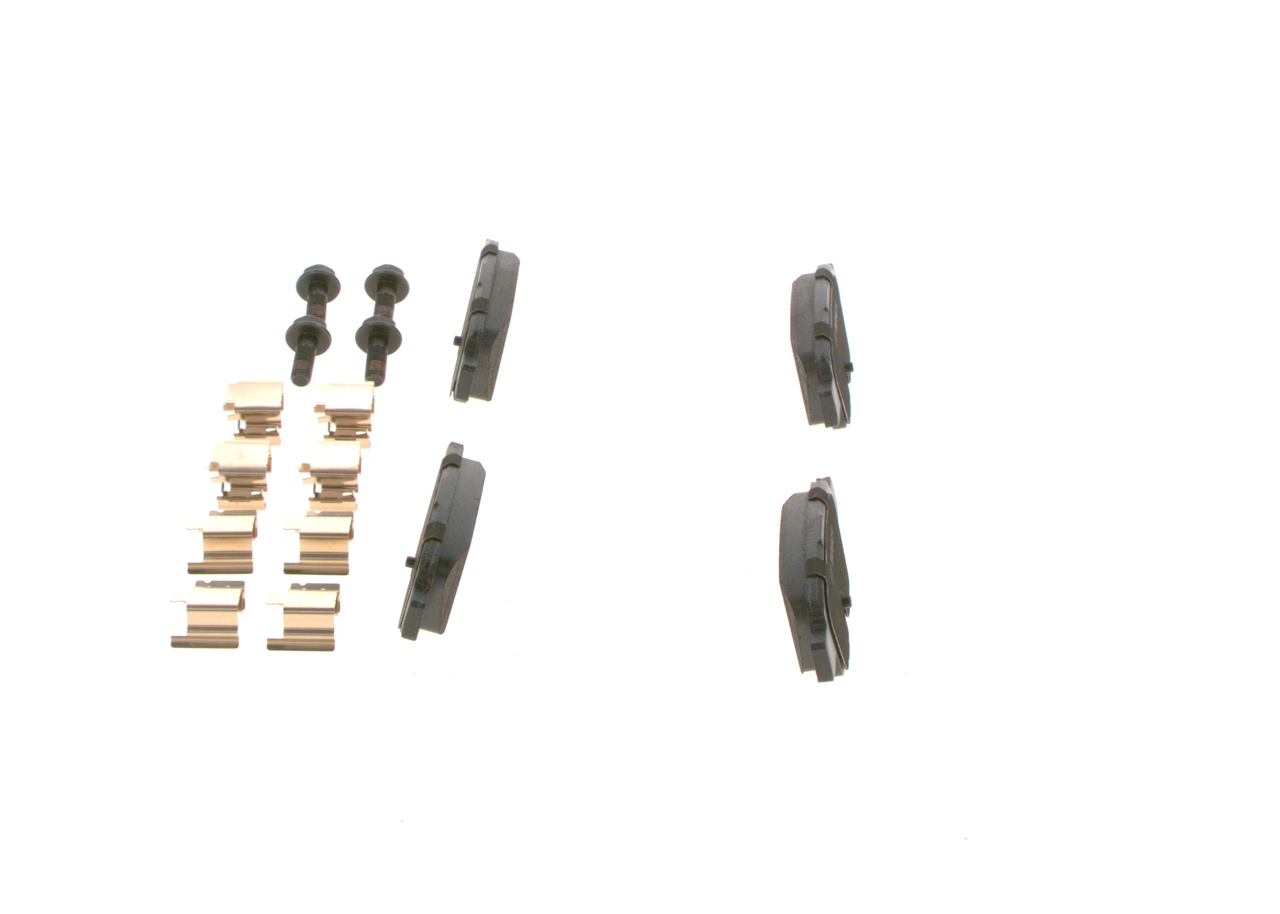 Brake Pad Set, disc brake - 0 986 494 030 BOSCH