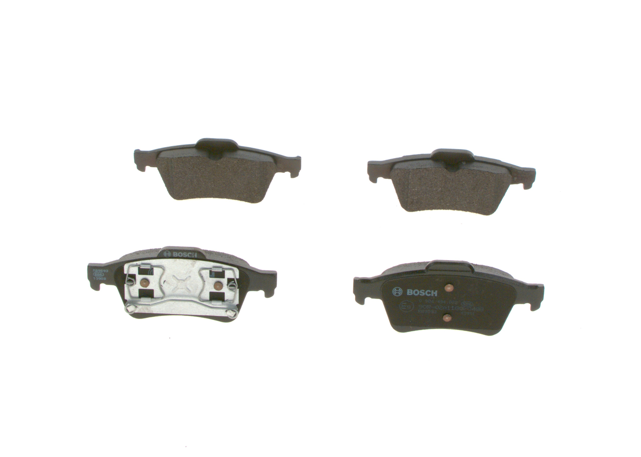 Kit pastiglie freno, Freno a disco - 0 986 494 032 BOSCH