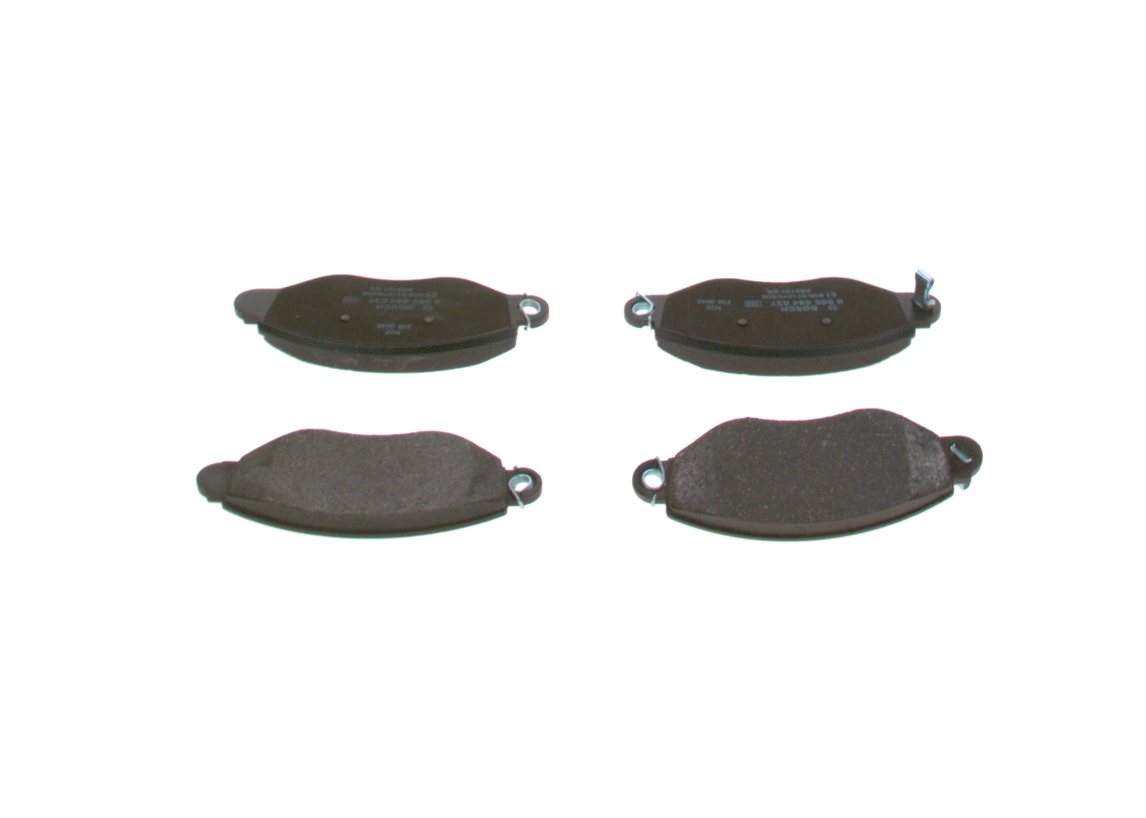 Brake Pad Set, disc brake - 0 986 494 037 BOSCH
