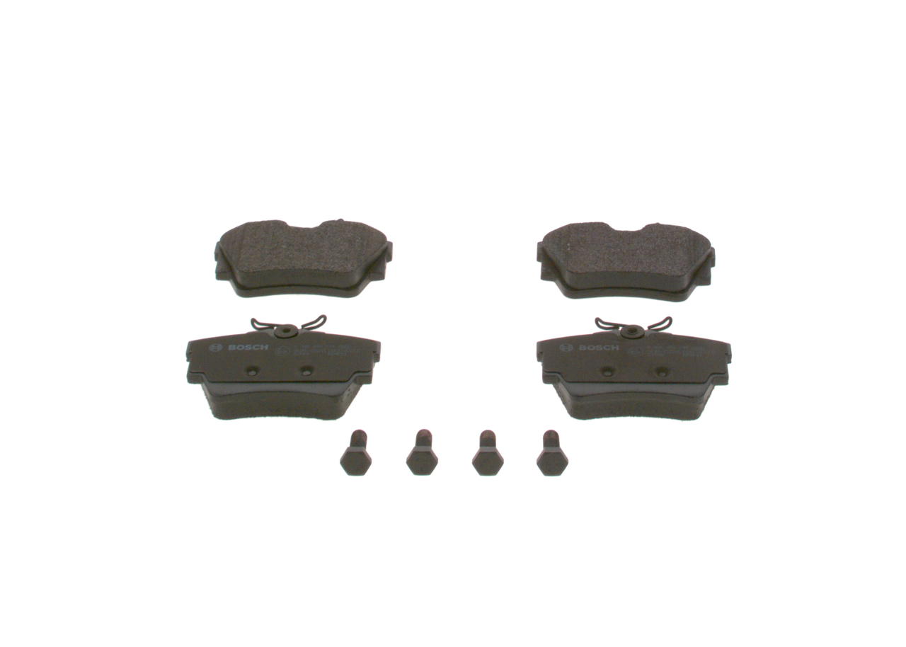 Комплект тормозных колодок, дисковый тормоз - 0 986 494 040 BOSCH