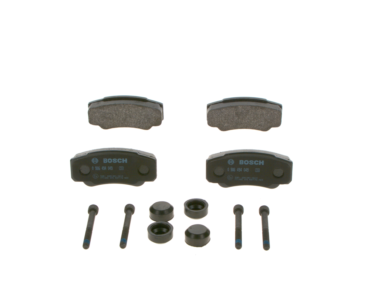 Kit pastiglie freno, Freno a disco - 0 986 494 049 BOSCH