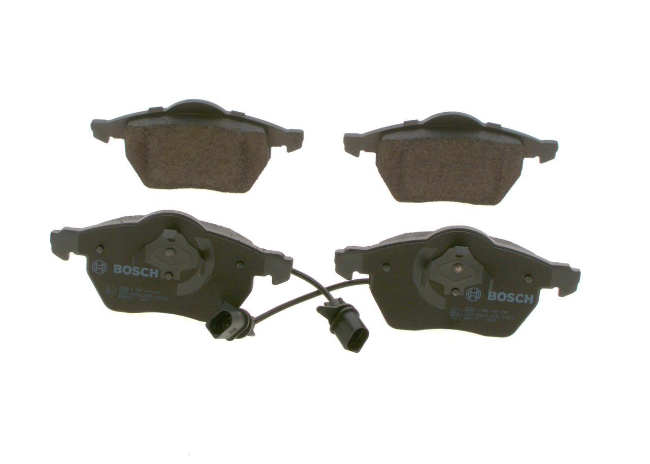 Brake Pad Set, disc brake - 0 986 494 050 BOSCH