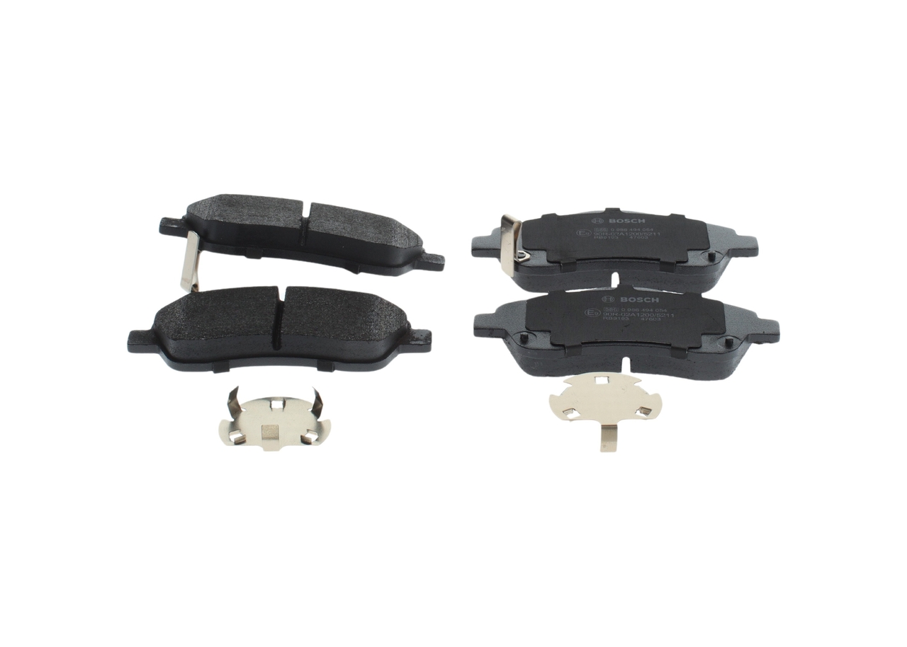 Brake Pad Set, disc brake - 0 986 494 054 BOSCH
