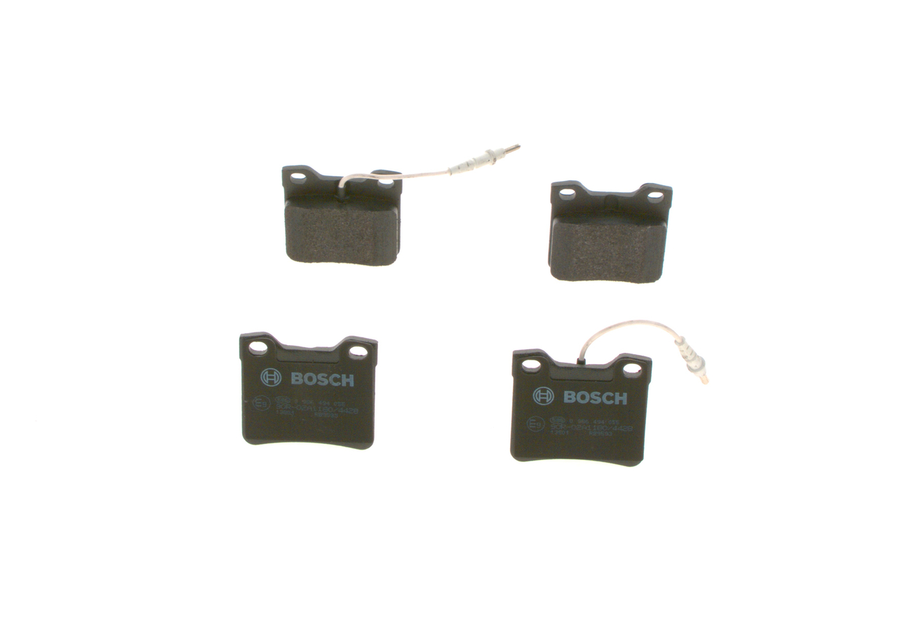 Brake Pad Set, disc brake - 0 986 494 055 BOSCH