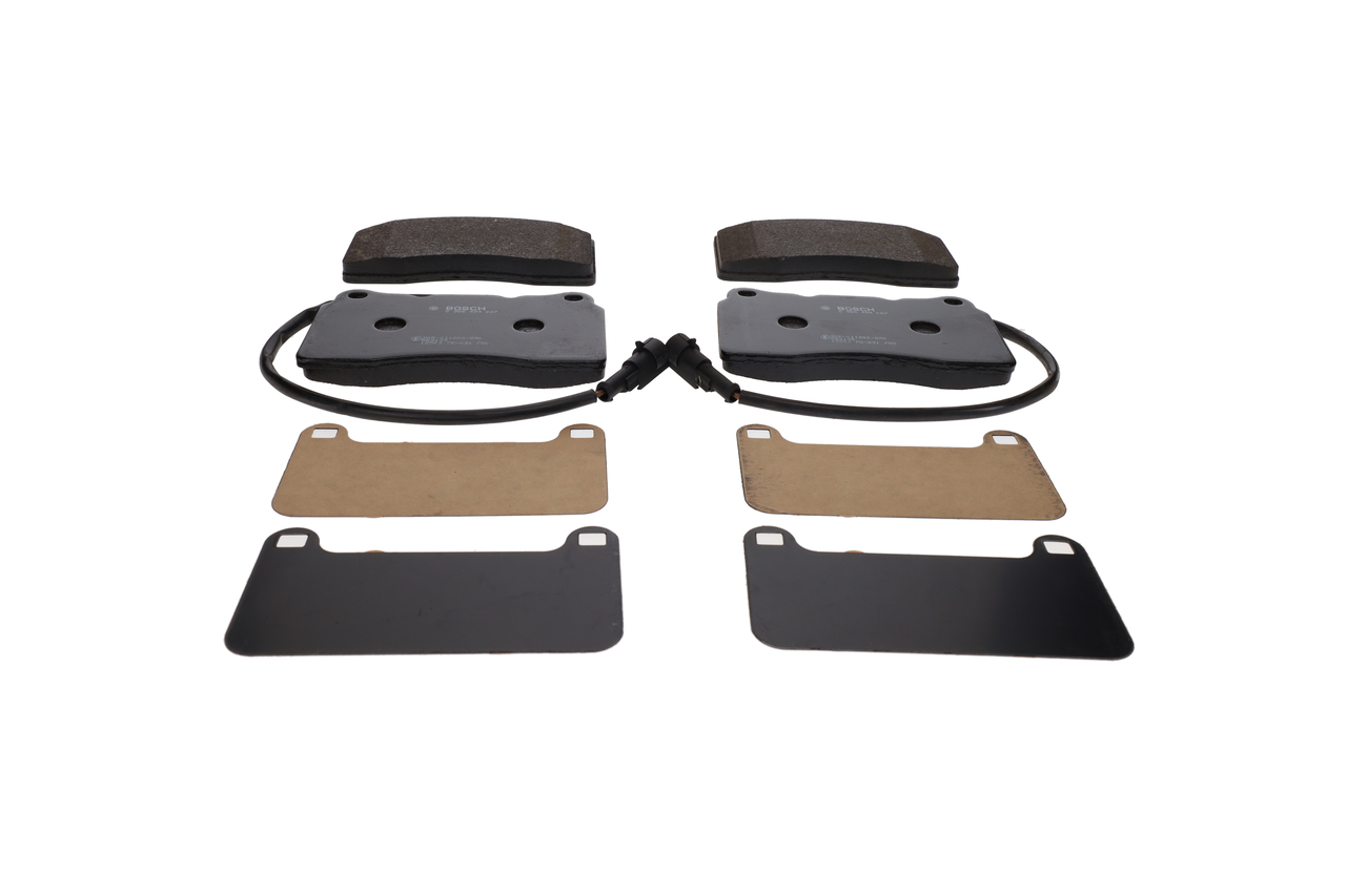 Brake Pad Set, disc brake - 0 986 494 067 BOSCH