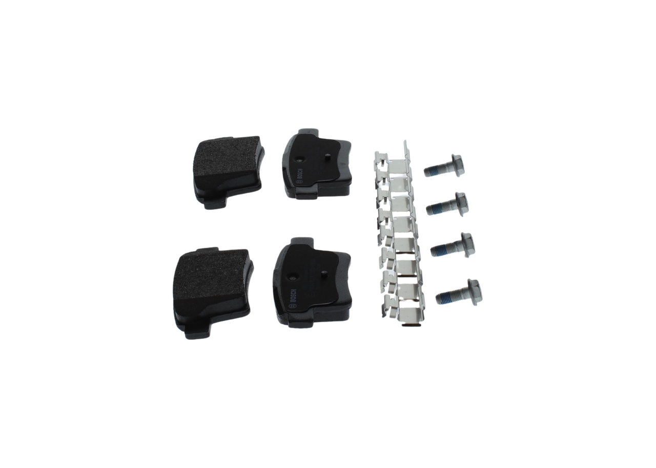 Brake Pad Set, disc brake - 0 986 494 076 BOSCH