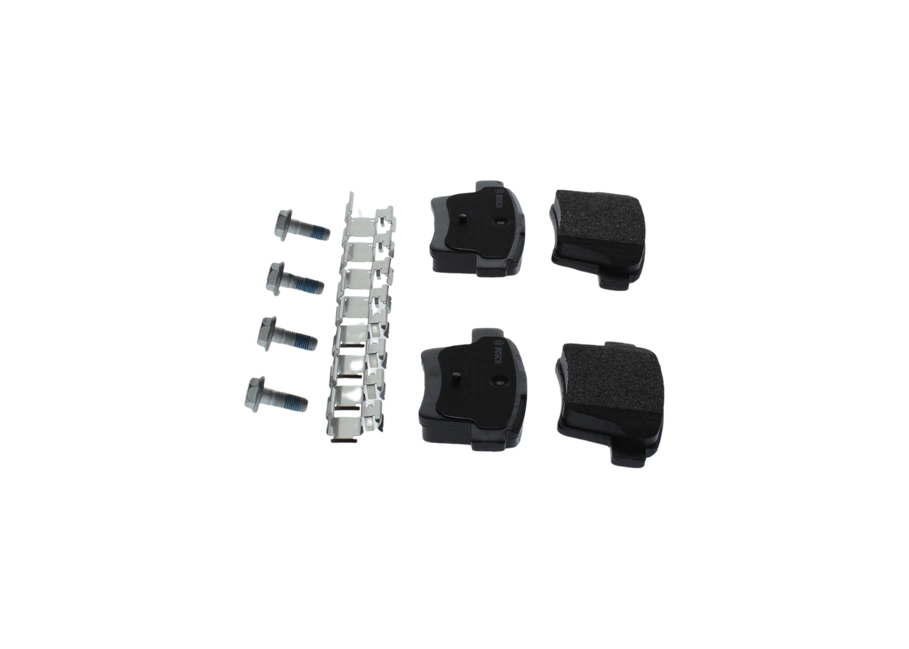 Brake Pad Set, disc brake - 0 986 494 076 BOSCH