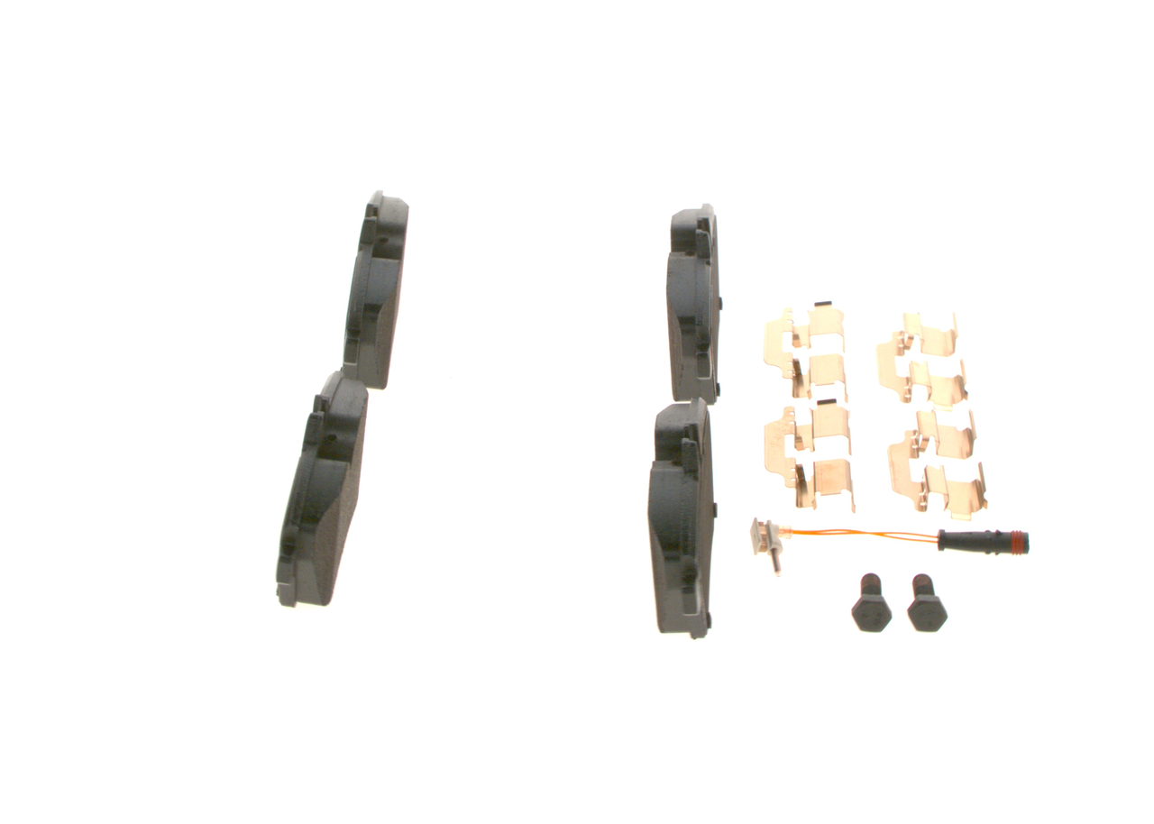 Brake Pad Set, disc brake - 0 986 494 087 BOSCH
