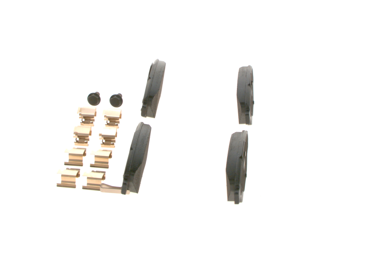 Комплект тормозных колодок, дисковый тормоз - 0 986 494 092 BOSCH