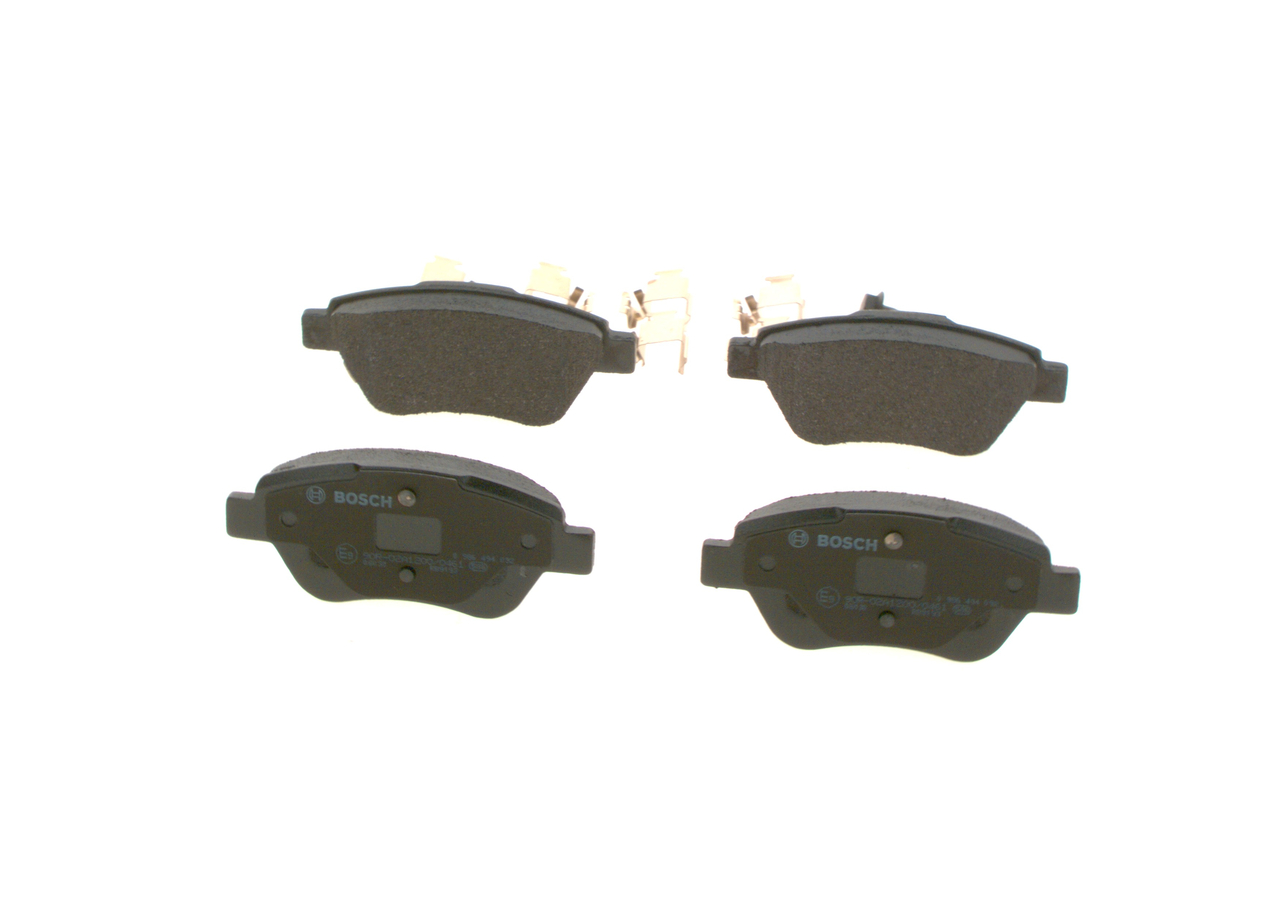Комплект тормозных колодок, дисковый тормоз - 0 986 494 092 BOSCH
