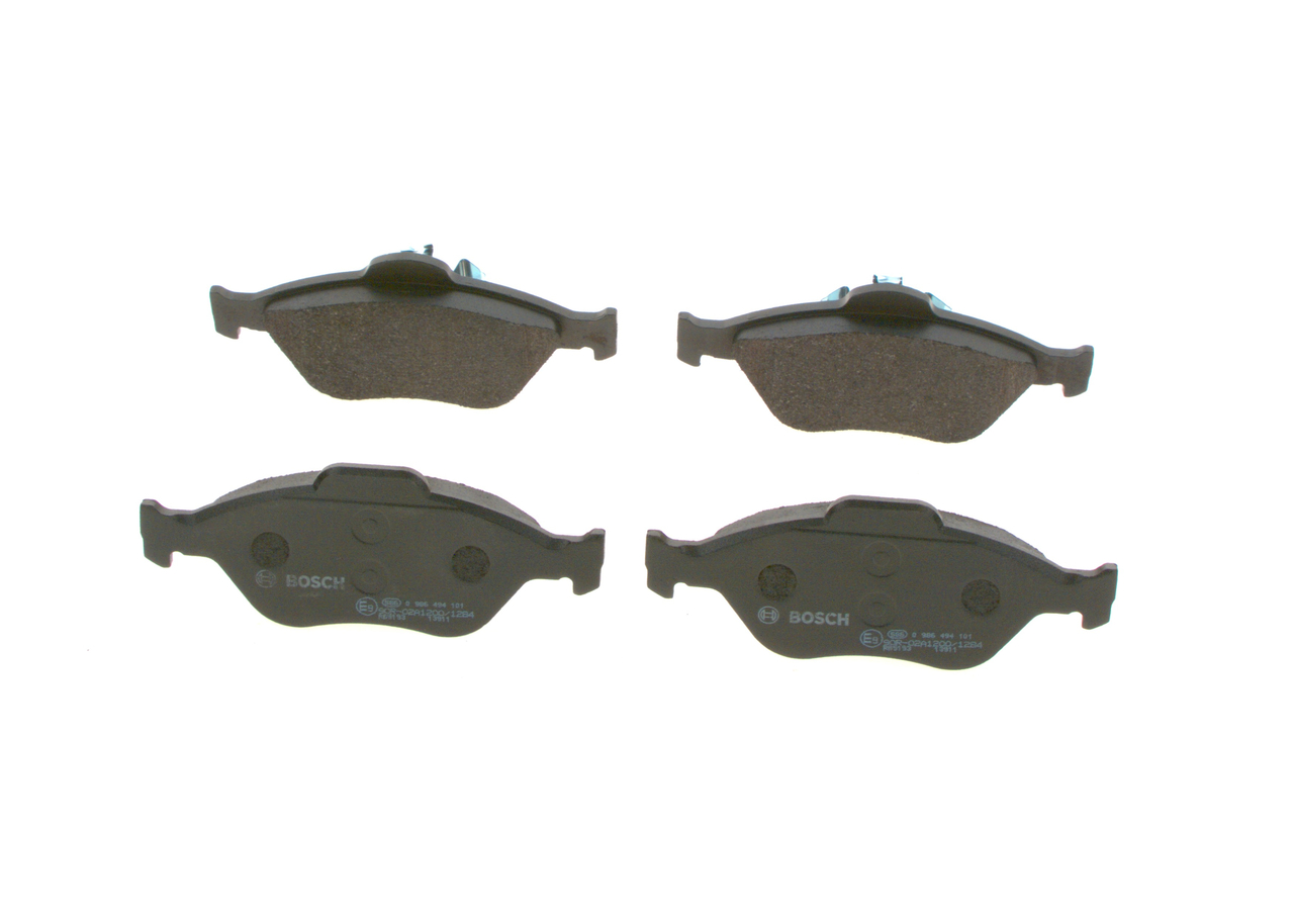 Brake Pad Set, disc brake - 0 986 494 101 BOSCH