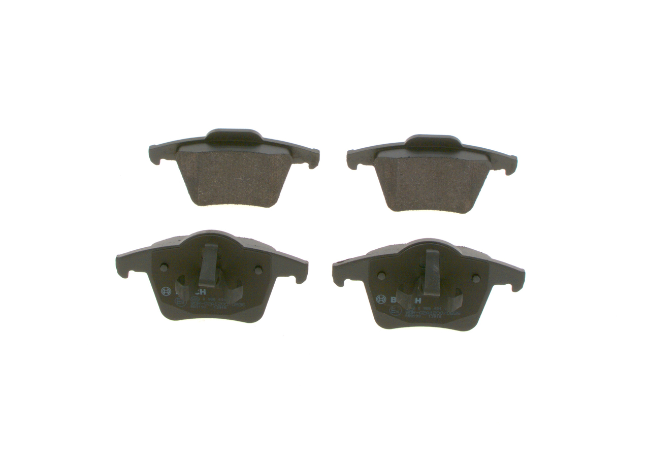 Brake Pad Set, disc brake - 0 986 494 102 BOSCH