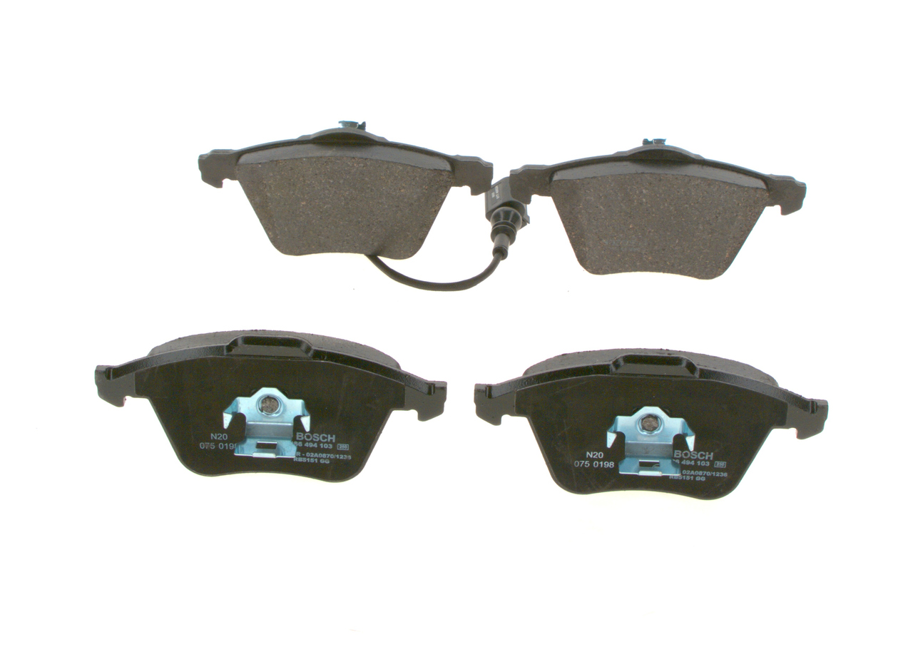 Brake Pad Set, disc brake - 0 986 494 103 BOSCH