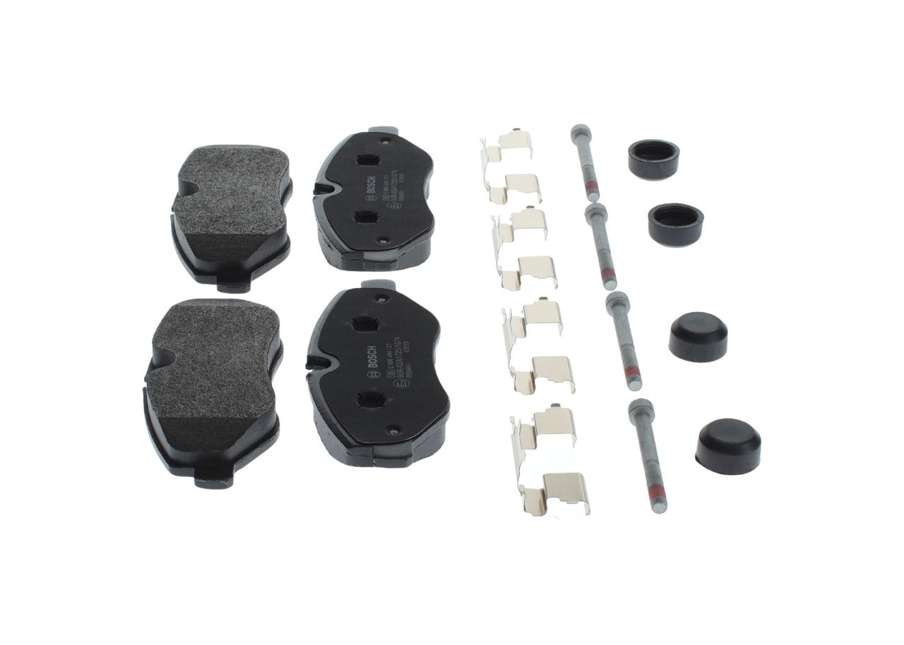 Brake Pad Set, disc brake - 0 986 494 121 BOSCH