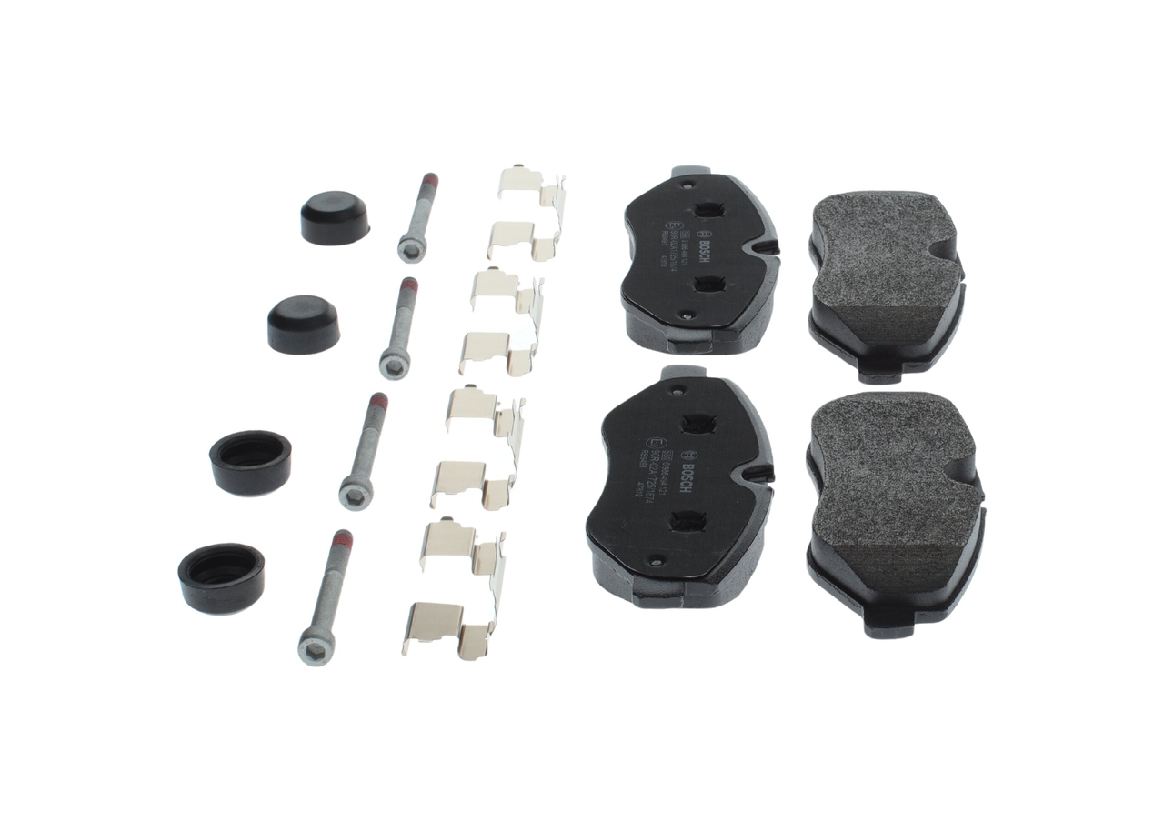 Brake Pad Set, disc brake - 0 986 494 121 BOSCH
