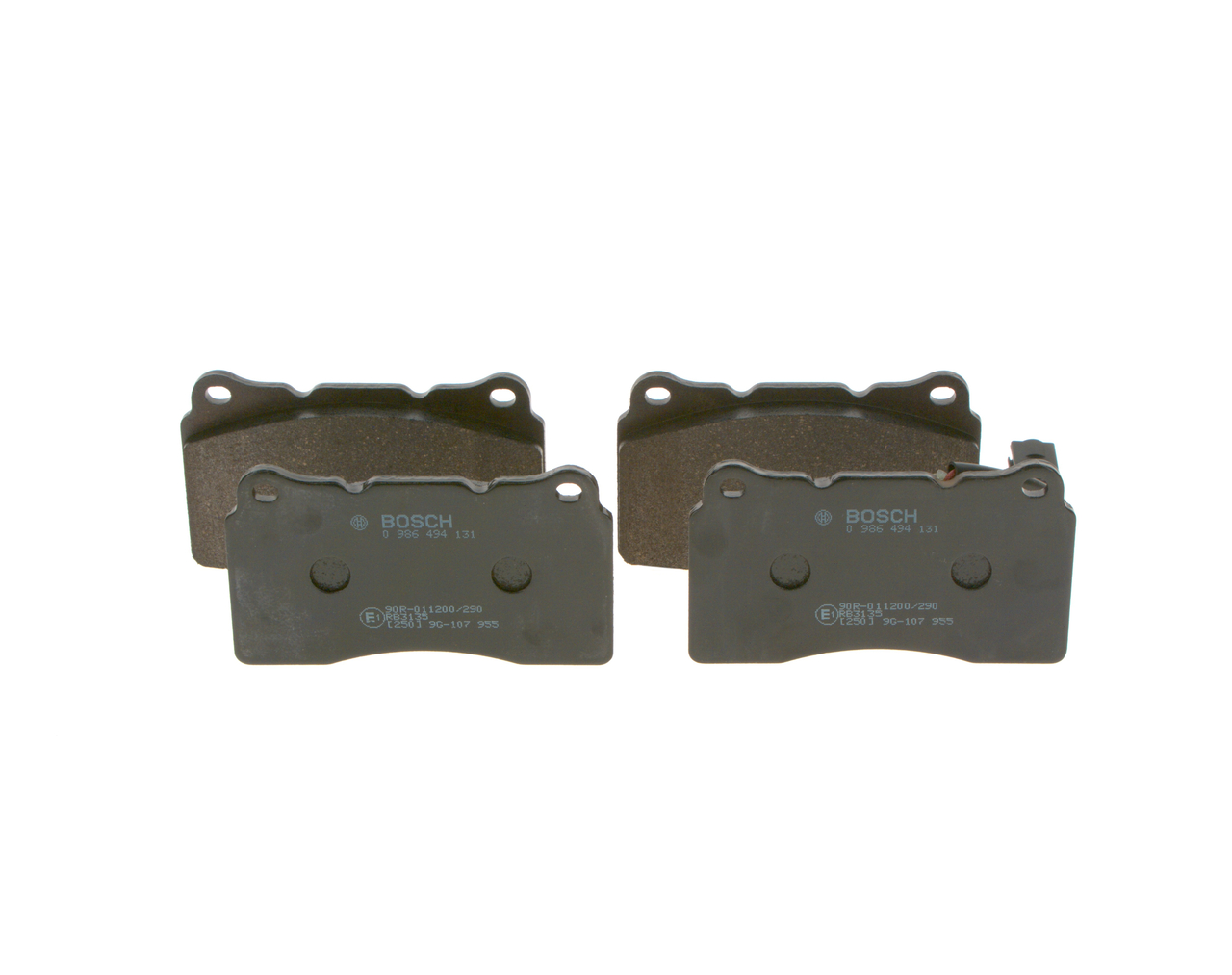 Kit pastiglie freno, Freno a disco - 0 986 494 131 BOSCH