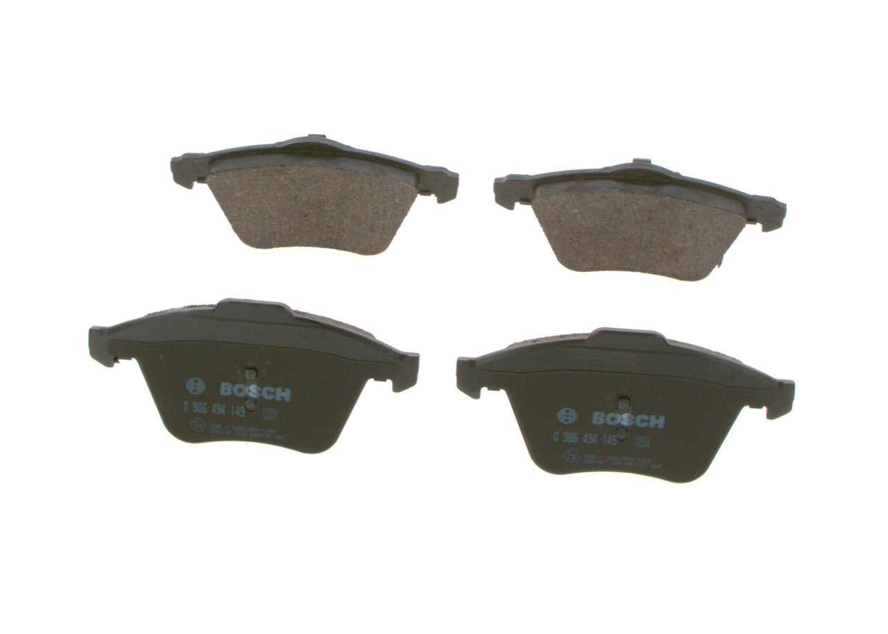 Brake Pad Set, disc brake - 0 986 494 149 BOSCH