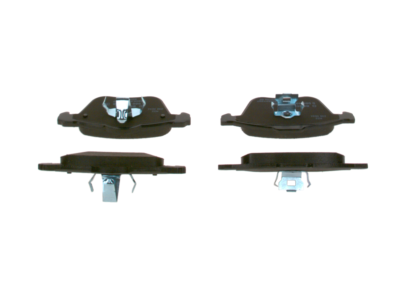 Brake Pad Set, disc brake - 0 986 494 158 BOSCH