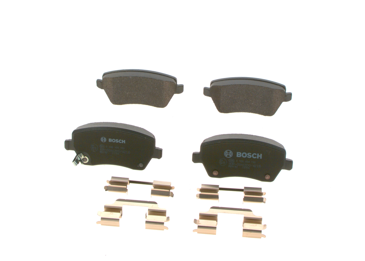 Brake Pad Set, disc brake - 0 986 494 160 BOSCH