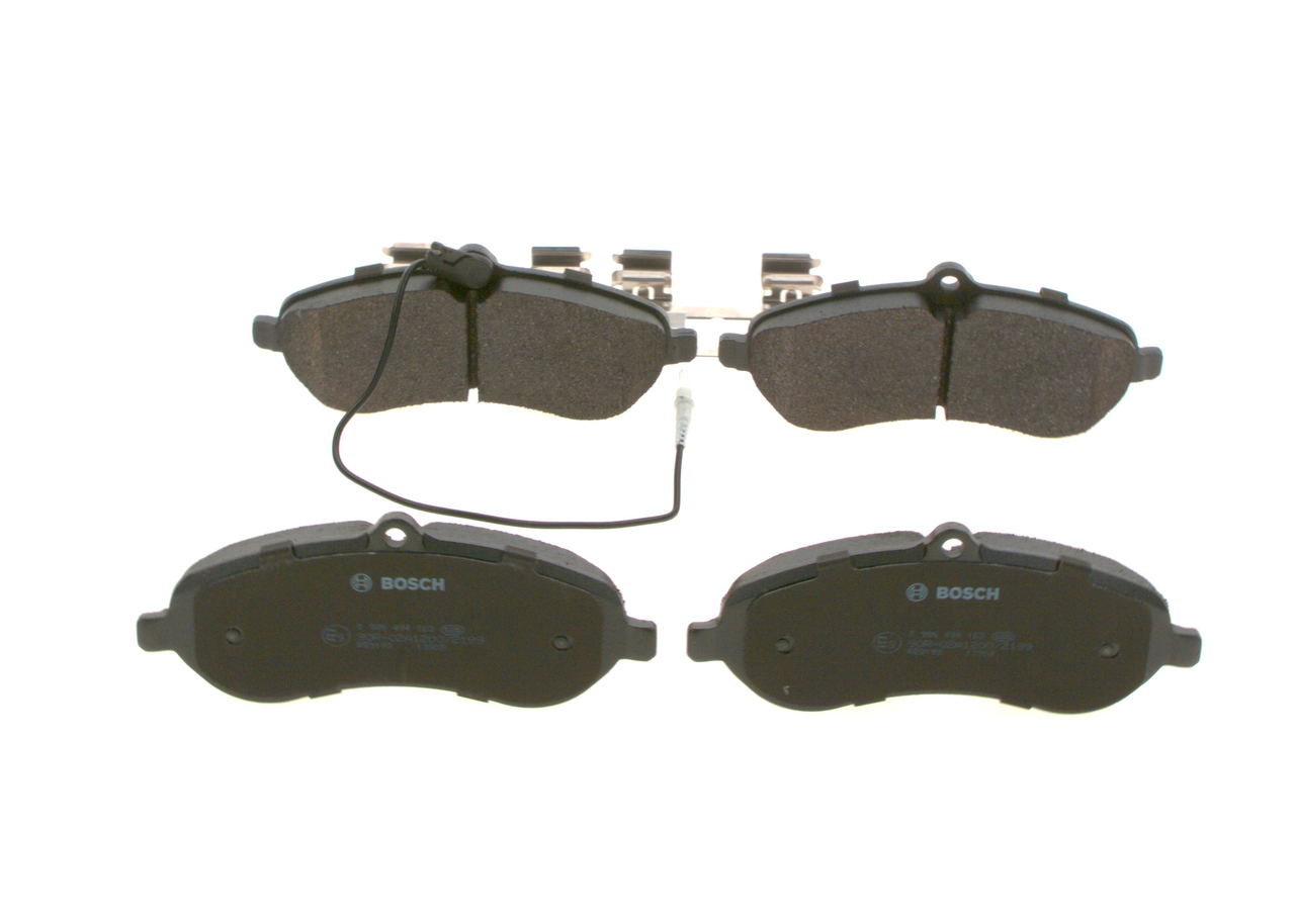 Brake Pad Set, disc brake - 0 986 494 163 BOSCH