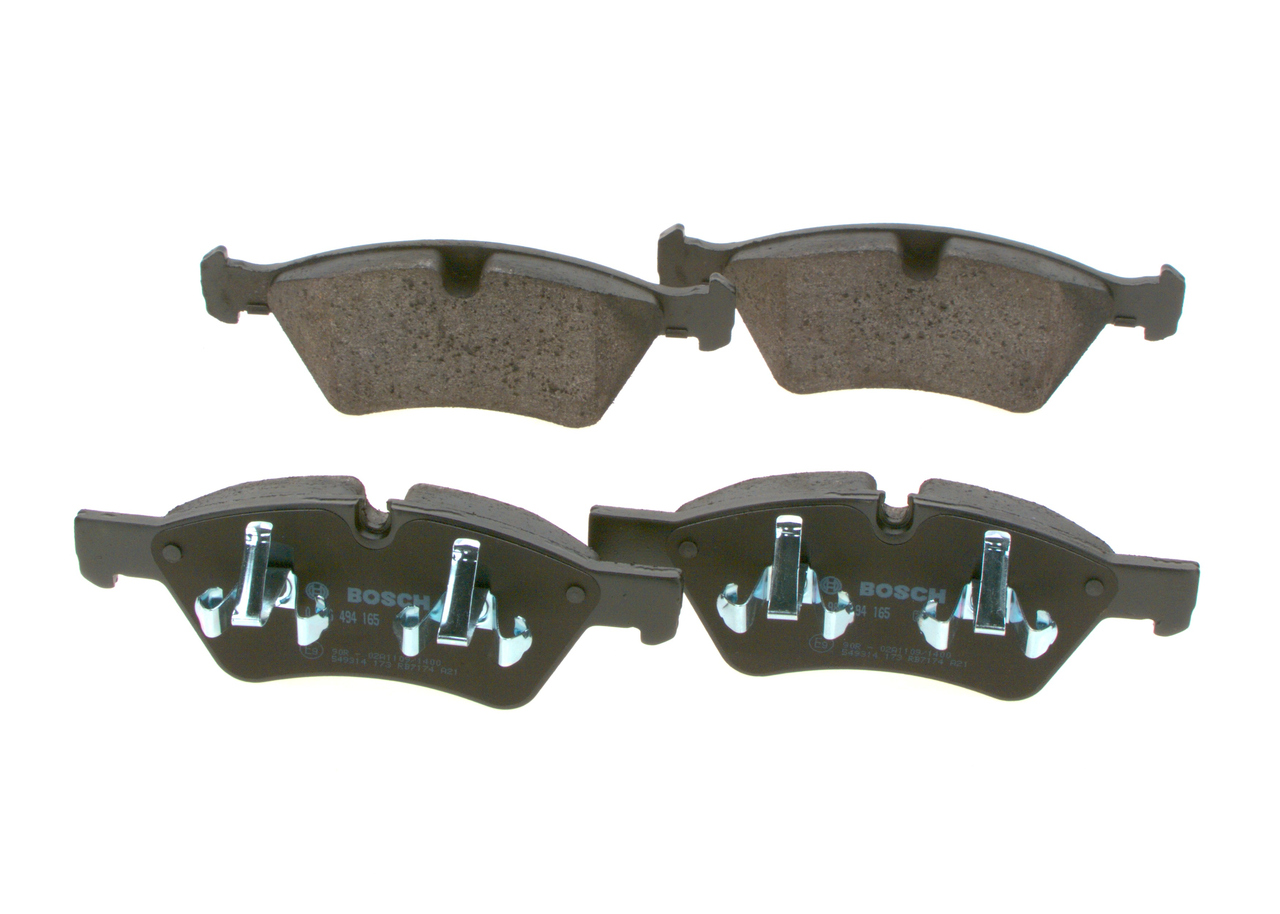 Kit pastiglie freno, Freno a disco - 0 986 494 165 BOSCH