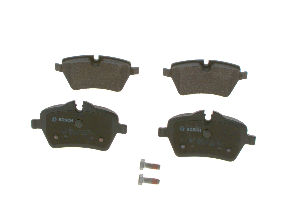 Brake Pad Set, disc brake - 0 986 494 168 BOSCH