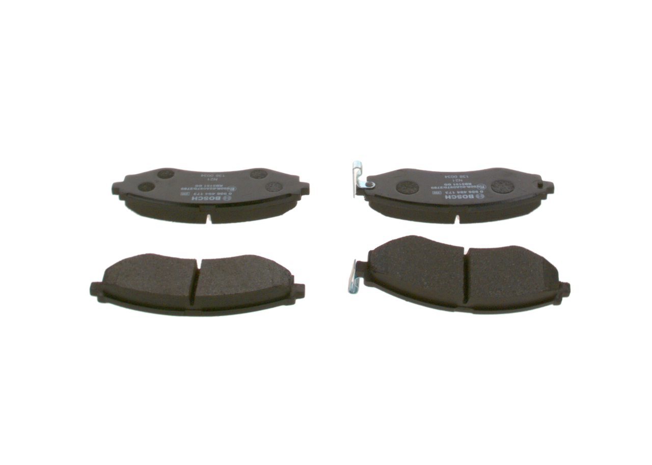 Brake Pad Set, disc brake - 0 986 494 173 BOSCH