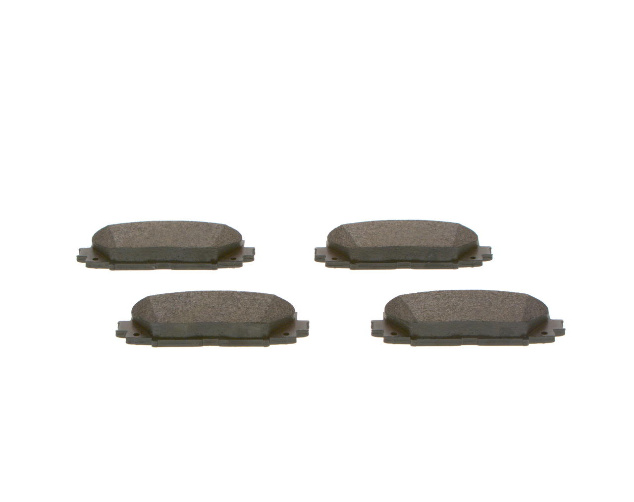 Brake Pad Set, disc brake - 0 986 494 198 BOSCH