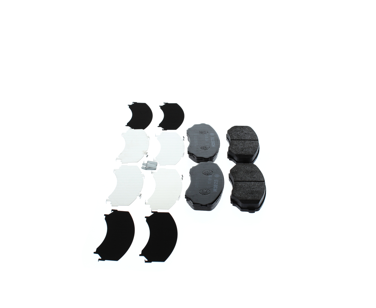 Brake Pad Set, disc brake - 0 986 494 204 BOSCH
