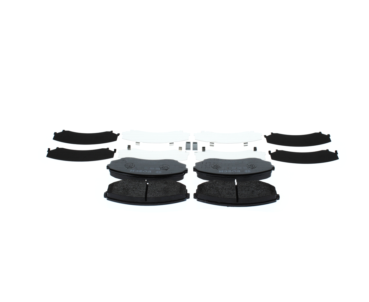 Brake Pad Set, disc brake - 0 986 494 204 BOSCH