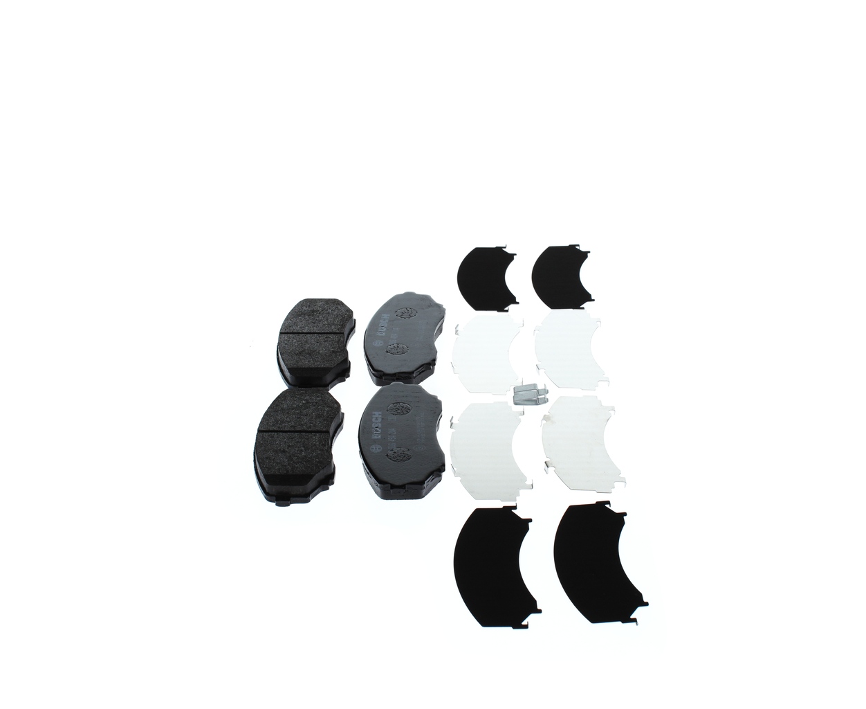 Brake Pad Set, disc brake - 0 986 494 204 BOSCH