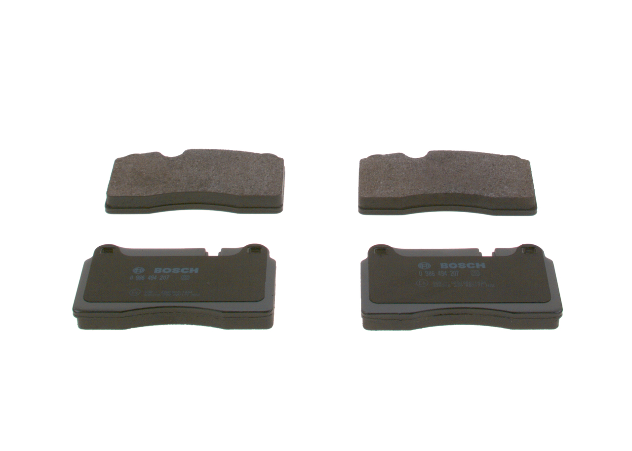 Kit pastiglie freno, Freno a disco - 0 986 494 207 BOSCH
