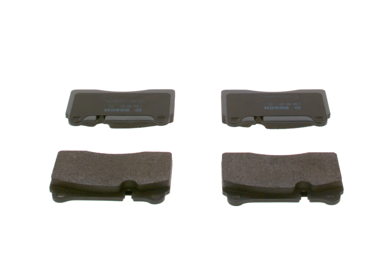 Brake Pad Set, disc brake - 0 986 494 207 BOSCH