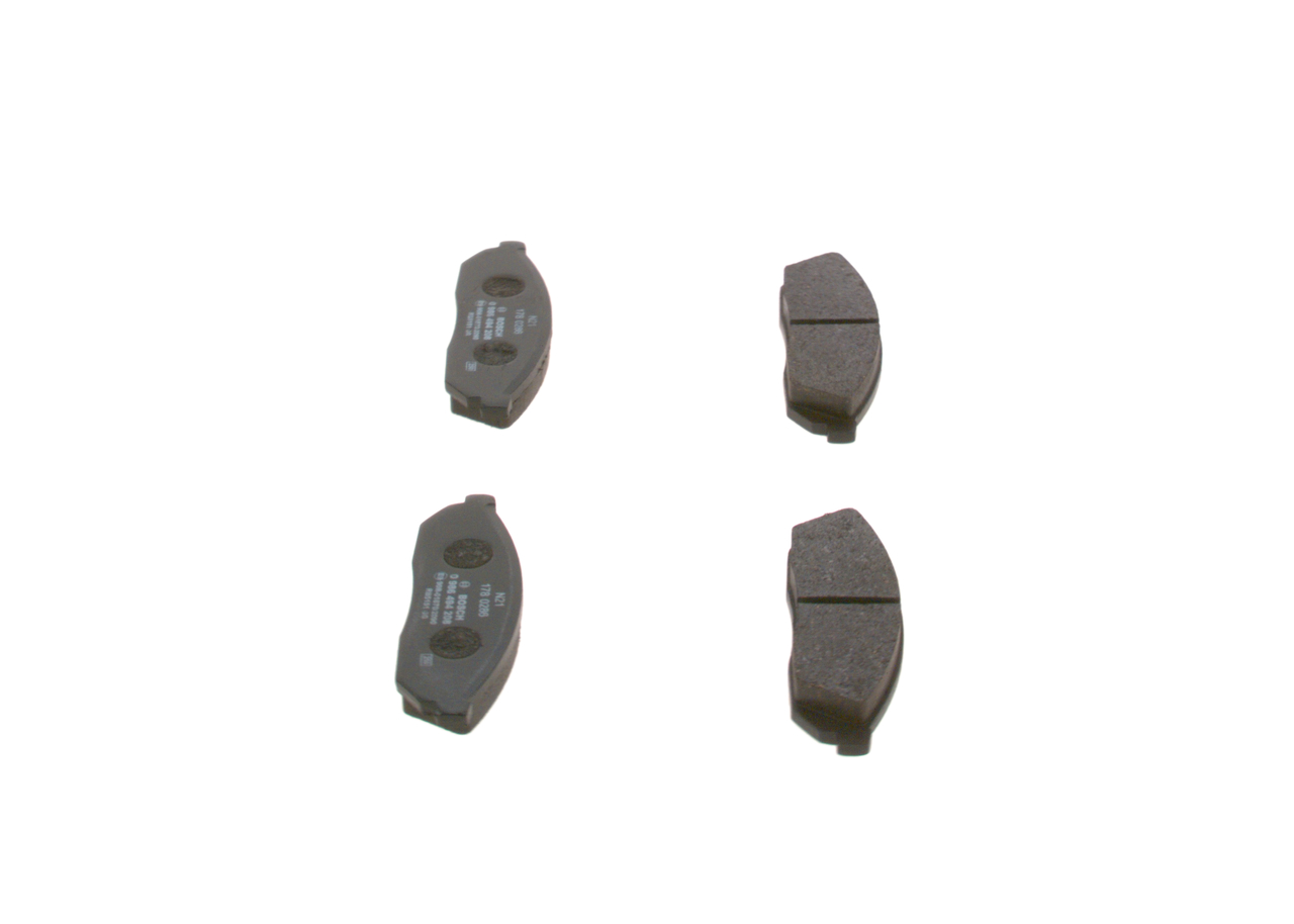Brake Pad Set, disc brake - 0 986 494 208 BOSCH