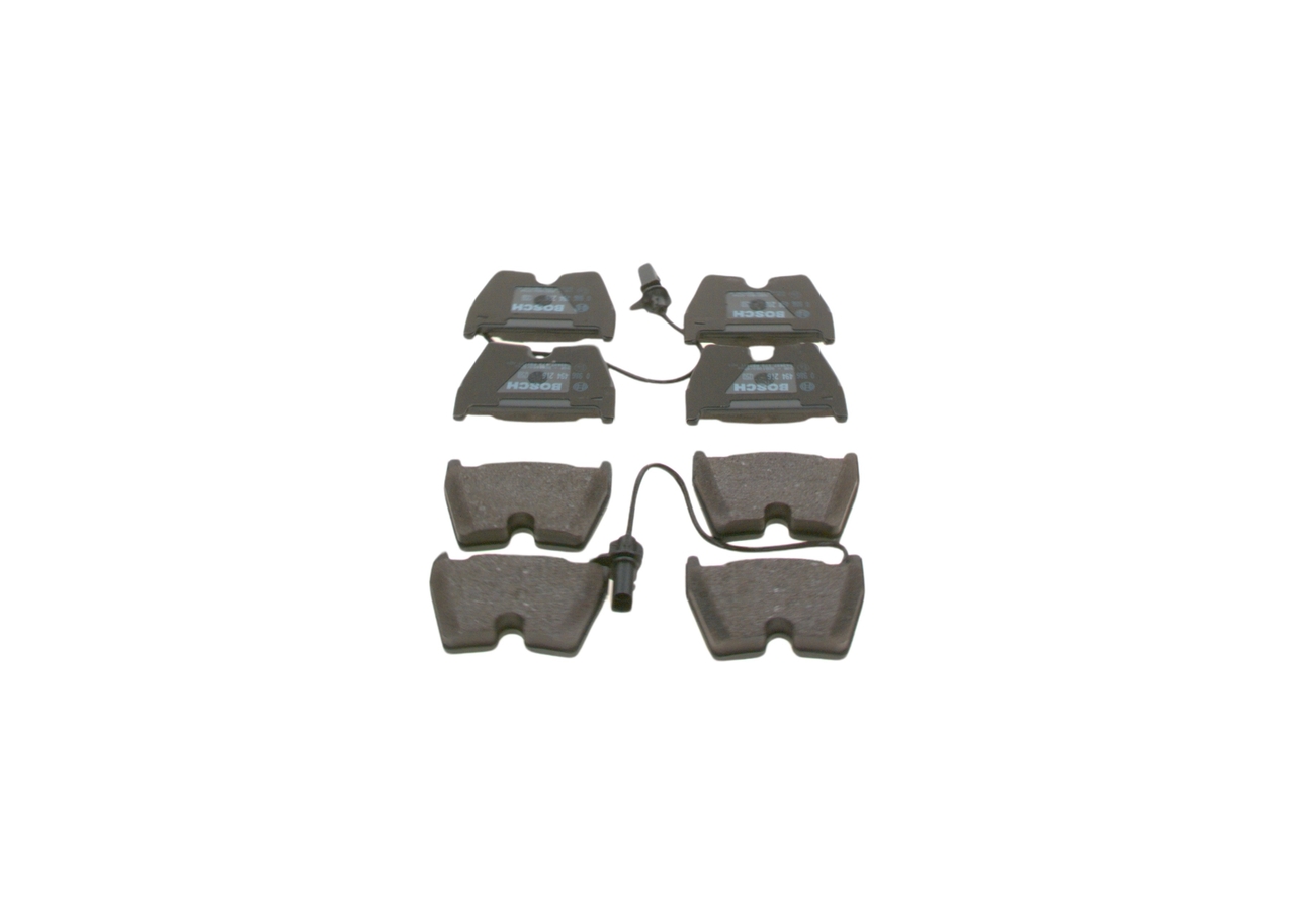 Brake Pad Set, disc brake - 0 986 494 216 BOSCH