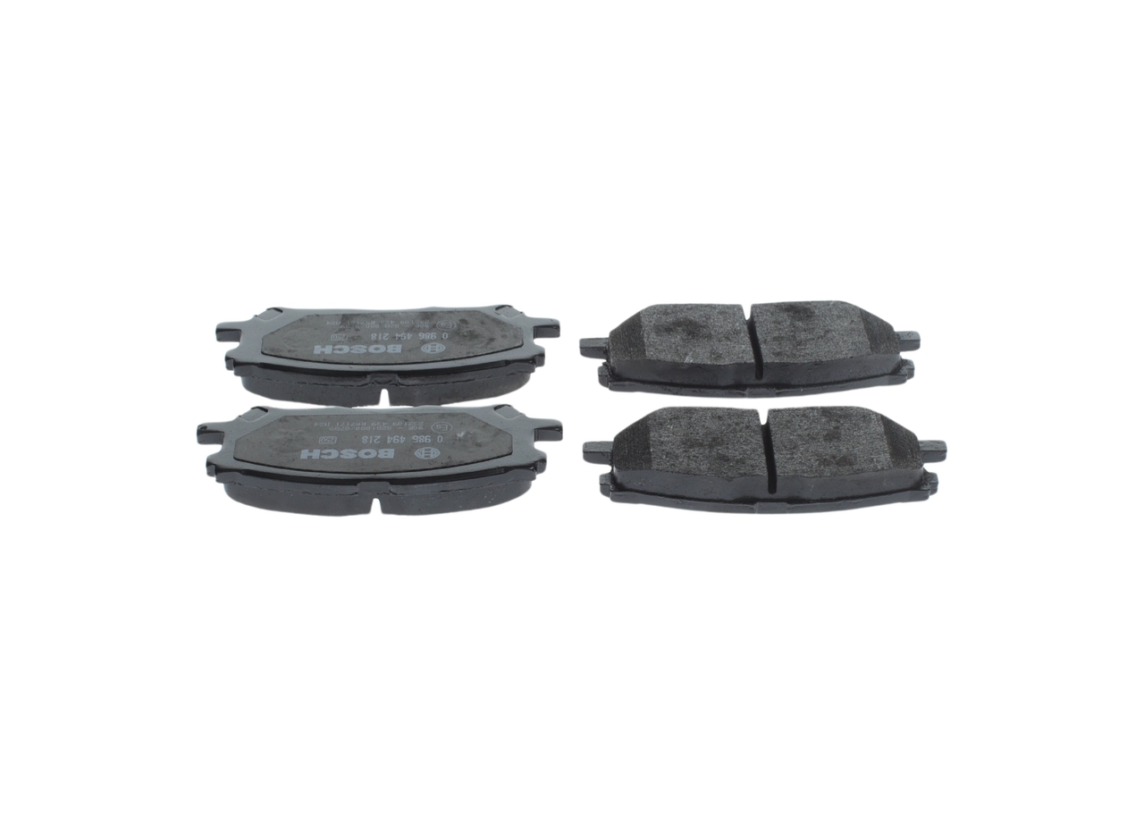 Brake Pad Set, disc brake - 0 986 494 218 BOSCH