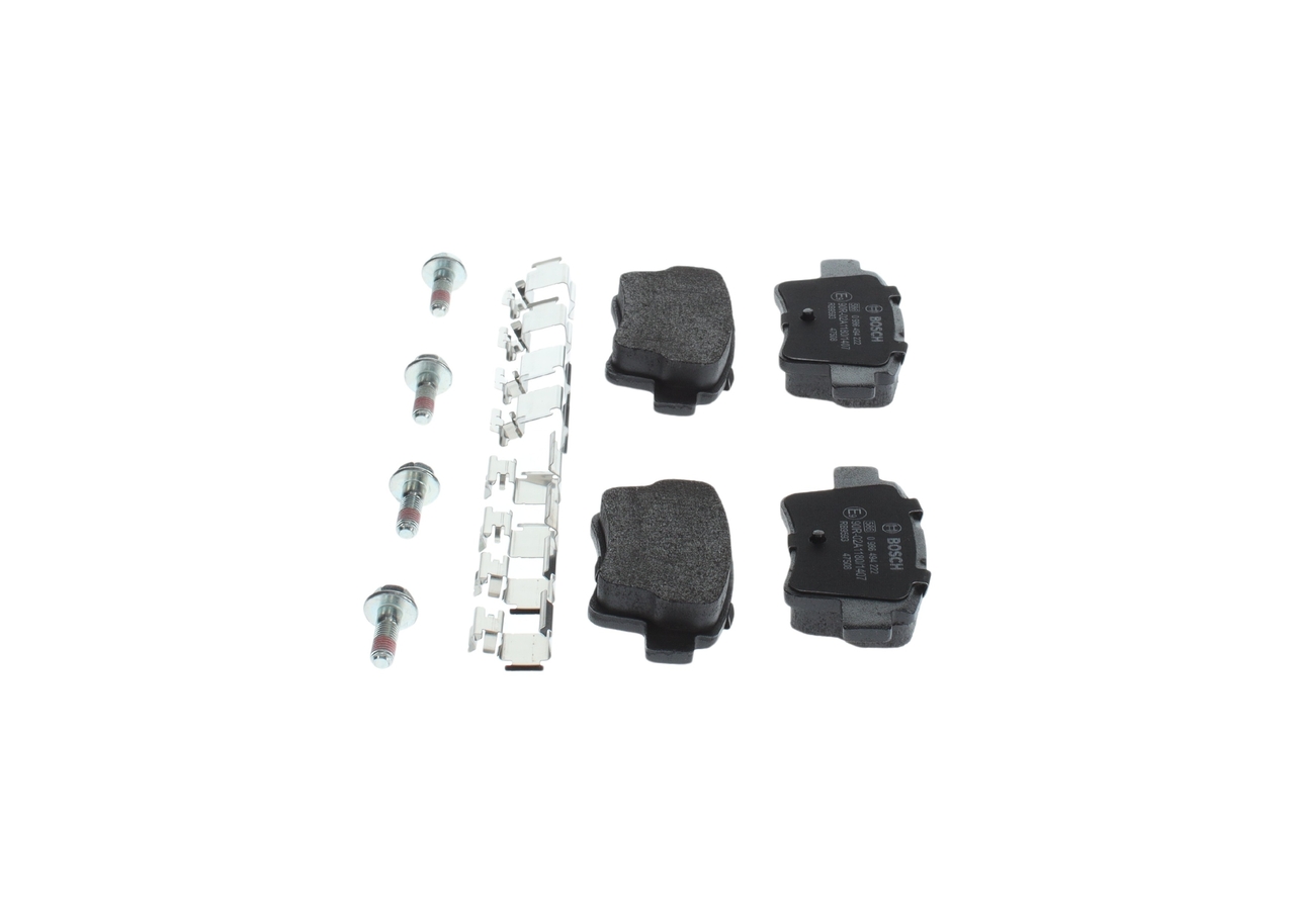 Brake Pad Set, disc brake - 0 986 494 222 BOSCH