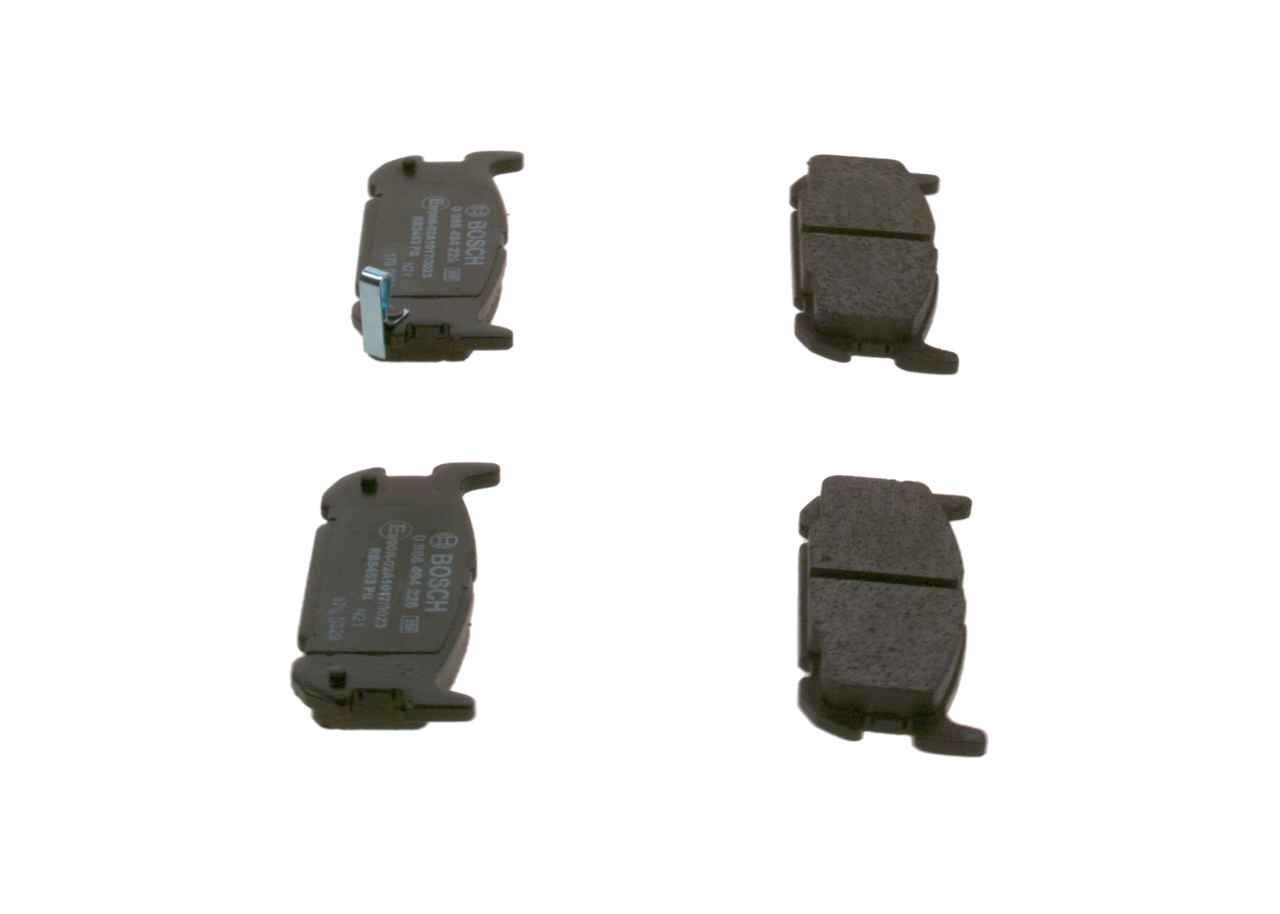 Brake Pad Set, disc brake - 0 986 494 226 BOSCH