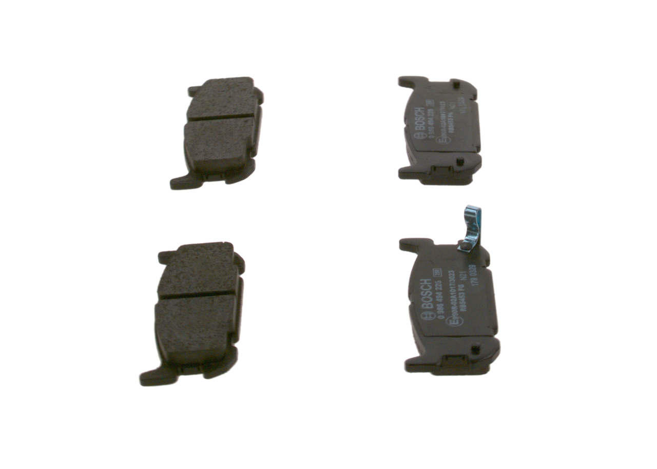 Brake Pad Set, disc brake - 0 986 494 226 BOSCH