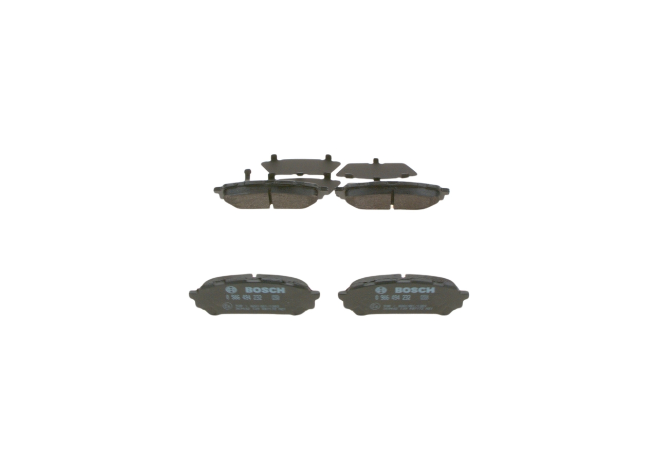 Brake Pad Set, disc brake - 0 986 494 232 BOSCH