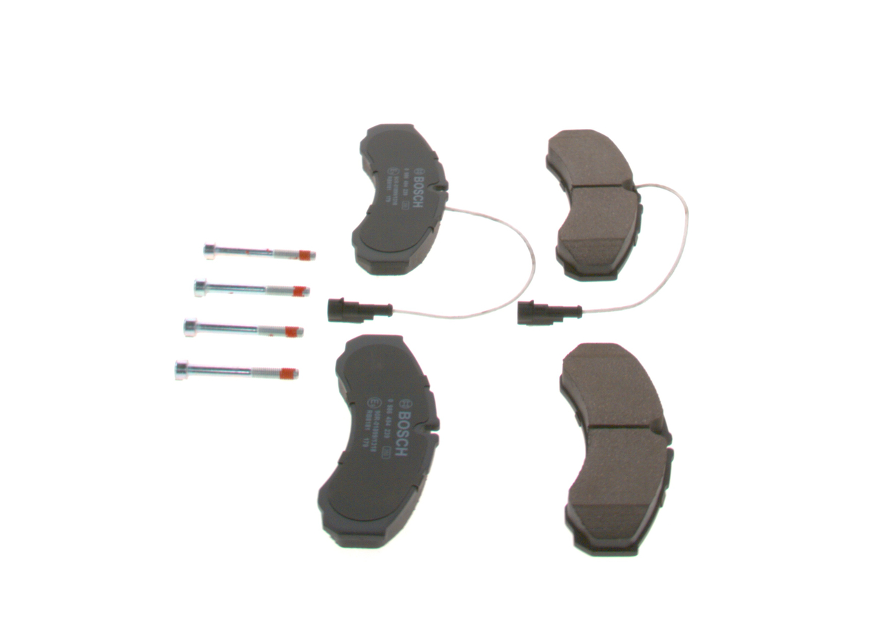 Brake Pad Set, disc brake - 0 986 494 239 BOSCH