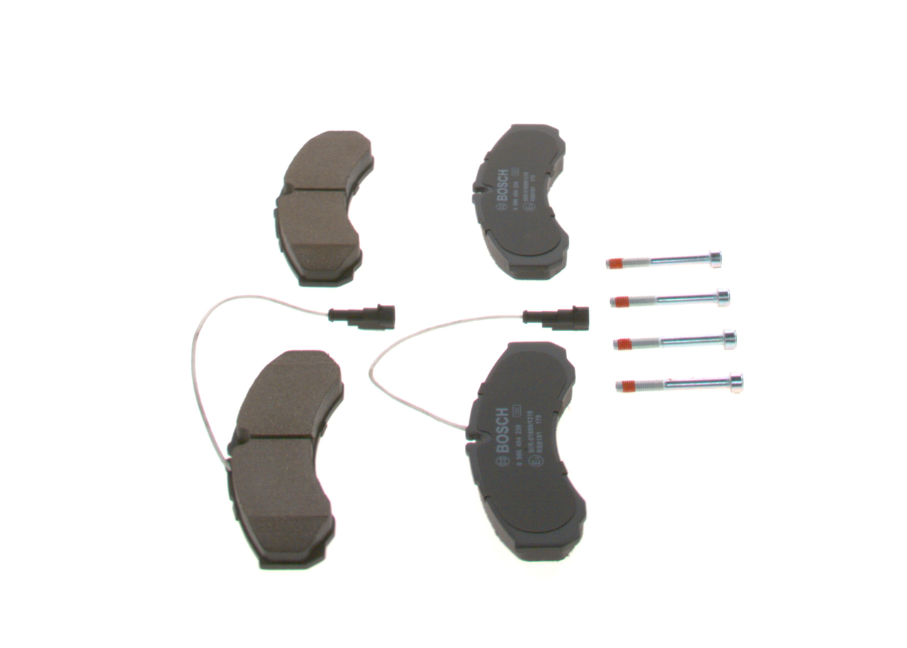 Brake Pad Set, disc brake - 0 986 494 239 BOSCH