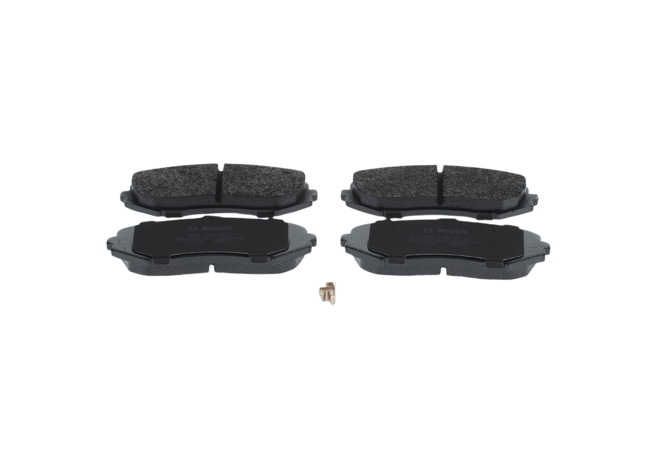 Kit pastiglie freno, Freno a disco - 0 986 494 241 BOSCH