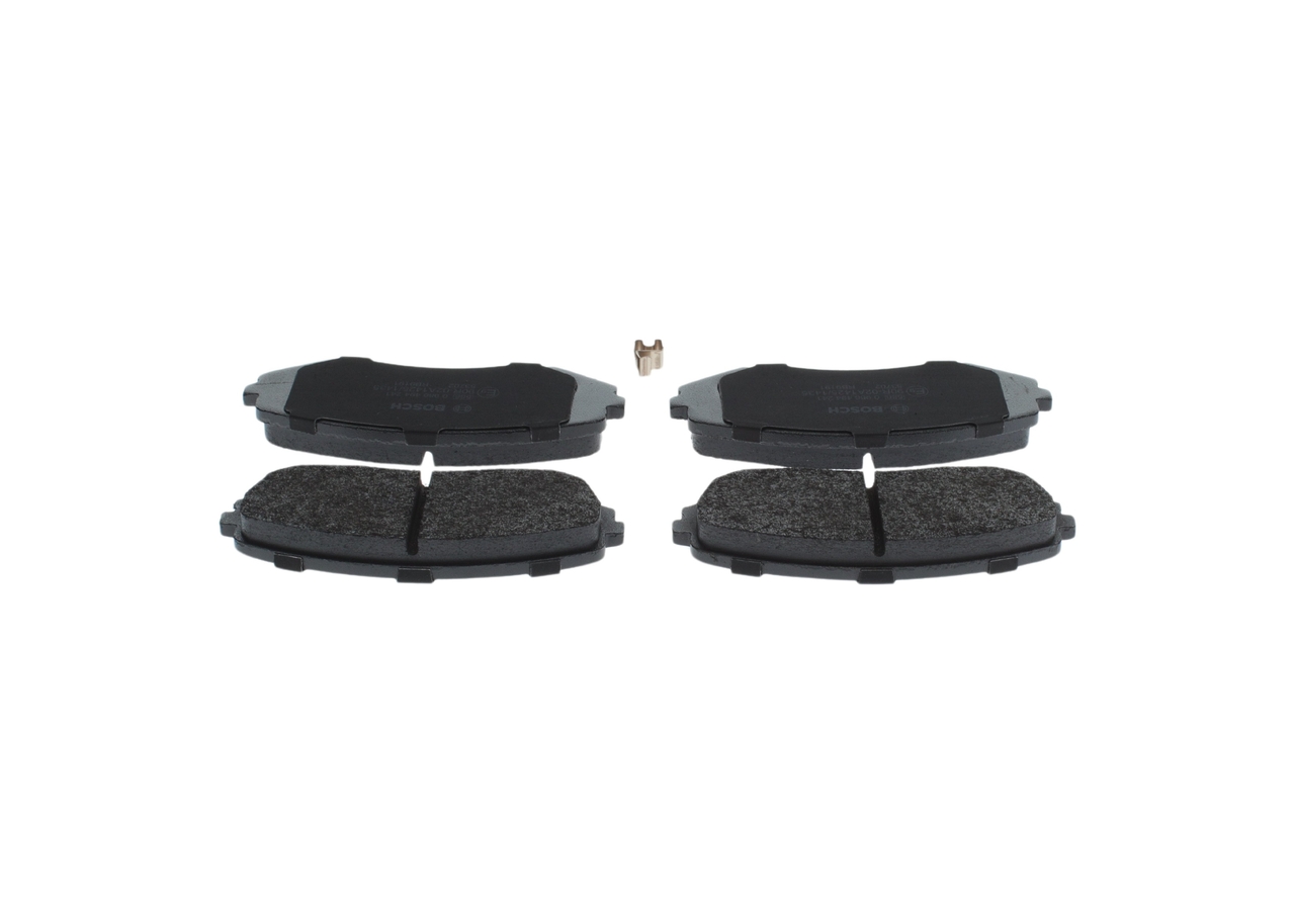 Brake Pad Set, disc brake - 0 986 494 241 BOSCH