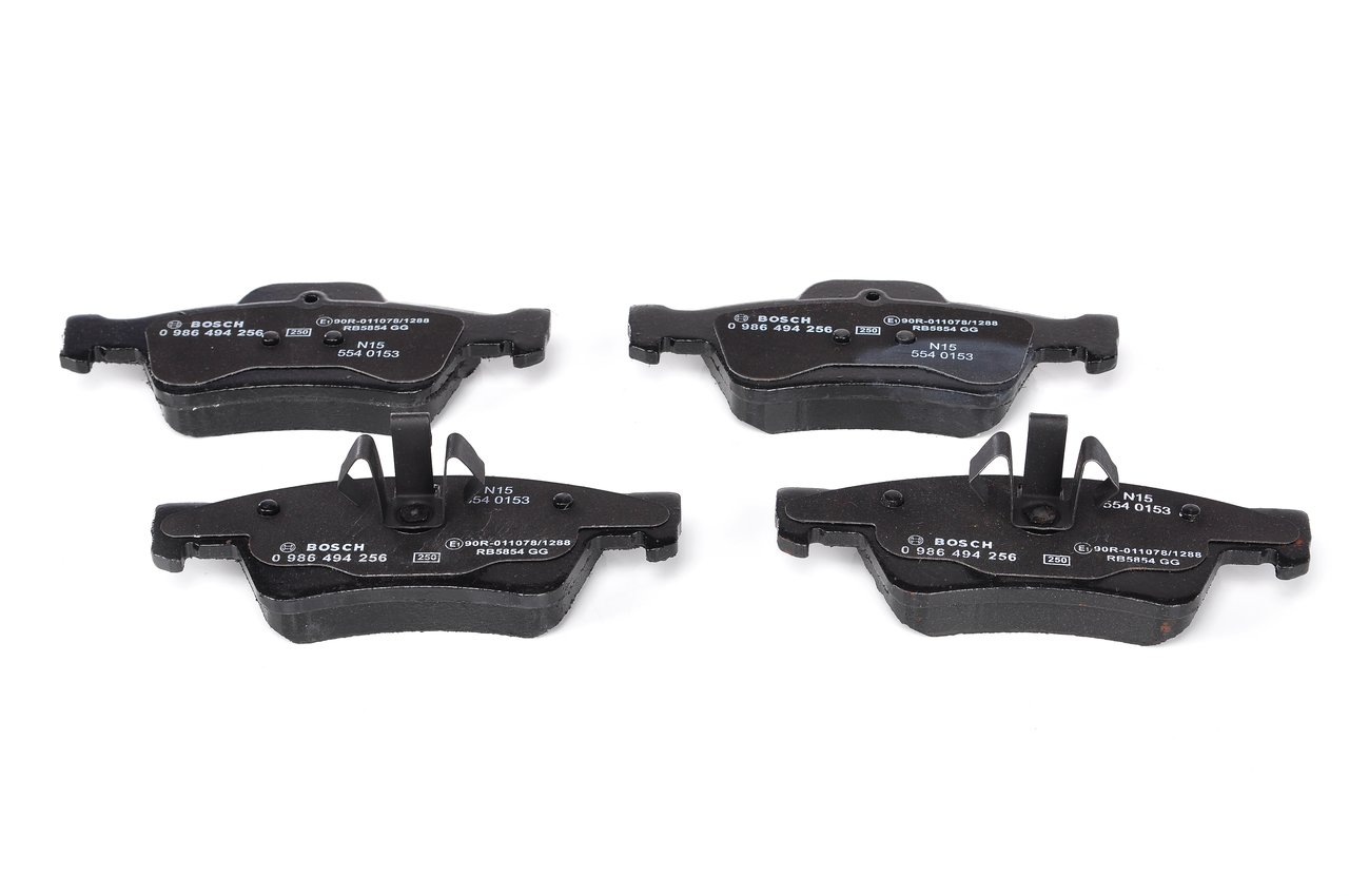 Brake Pad Set, disc brake - 0 986 494 256 BOSCH